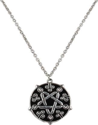 Access-O-Risingg "The Witcher" Inspired Yennefer Choker Pendant [PD283] Silver Brass Pendant Set