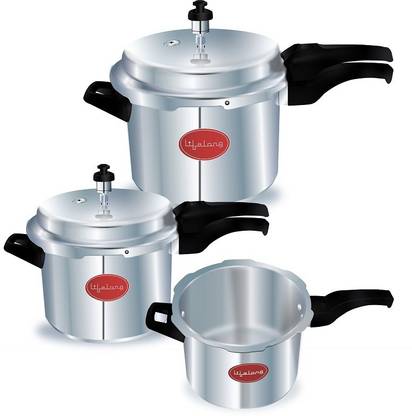 Lifelong 2 L, 3 L, 5 L Outer Lid Pressure Cooker