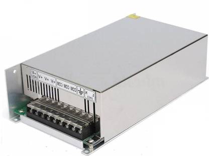 MY TRIDEV 12V 50A 600W DC Switching Switch Power Supply for LED Strip, CCTV 600 Watts Computer PSU with 7 SATA Cables