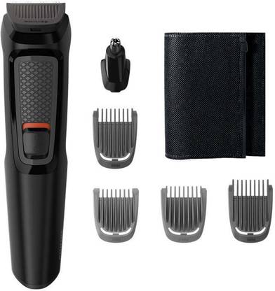 PHILIPS All in one Groming kit MG 3710 Trimmer 60 min  Runtime 6 Length Settings