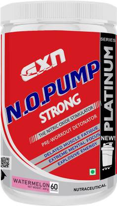GXN N.O.Pump Strong Pre Workout 60 Servings Watermelon