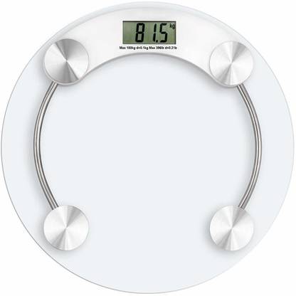 thermomate Digital Glass Weighing Machine: Personal Weight Scale for Home Use Weighing Scale