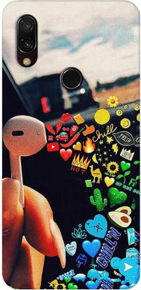 FULLYIDEA Back Cover for Redmi Y3, music, songs, happiness