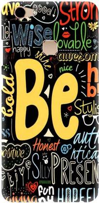 LEEMARA Back Cover for Vivo V7 Plus ,Vivo 1716, Vivo 1850, V1716, Vivo Y79, Clipart, BE, PRINTED BACK COVER
