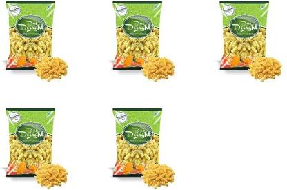 Pink Delight 100% Premium Quantity pasta (pack of 5)(Total 2.5 Kg) Fusilli Pasta