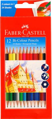 FABER-CASTELL Colour Pencils Hexagonal Shaped Color Pencils