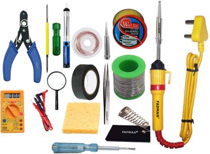 FADMAN SOLDERING IRON KIT BUNDLE SET - 15 SOLDERING IRON 25 W Simple