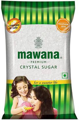 Mawana Premium Crystal Sugar, 1kg Sugar