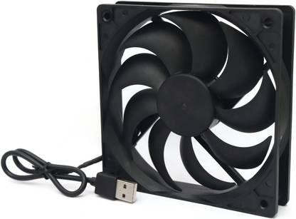 Electronic Spices PC Cooling Fan With USB Connector For PC case, CPU cooler 4.75 INCH, Black Cooling Fan All in one Cooler