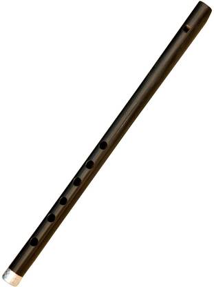 Foxit Flutes PVC C Flat Black 13 inches Medium, Musical Instrument For Kids PVC Flute