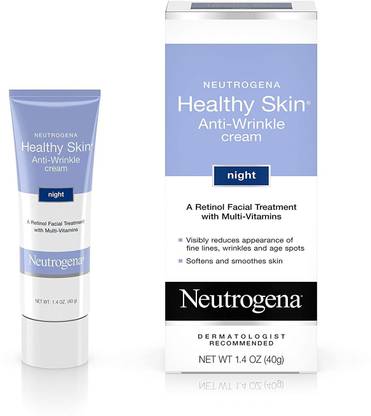 NEUTROGENA Healthy Skin Anti Wrinkle Retinol Night Cream with Vitamin E & Vitamin B5