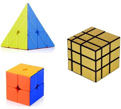 JAYNIL ENTERPRISE iangle Pyramid P Cube 3 Pieces