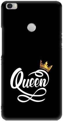 LEEMARA Back Cover for Xiaomi Mi Max, QUOTE, QUEEN, CROWN, PRINTED BACK COVER