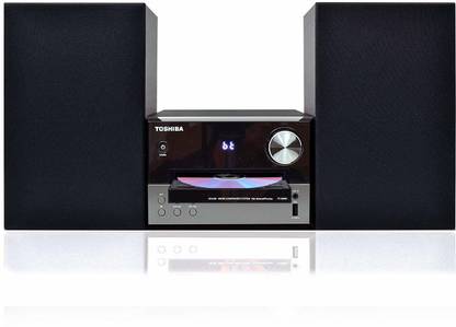 TOSHIBA TY-ASW91 Micro Component Bluetooth Audio Streaming Amp CD Player Speaker System [ 0.5 inch CD Player