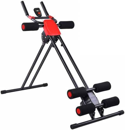 FITSY Ab Glider Roller Abs & Abdominal Waist Power Cruncher Core Toner with LED Counter Ab Exerciser