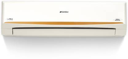 Sansui 1.5 Ton 5 स्टार स्प्लिट ट्रिपल इन्वर्टर AC  - सफेद, सुनहरा