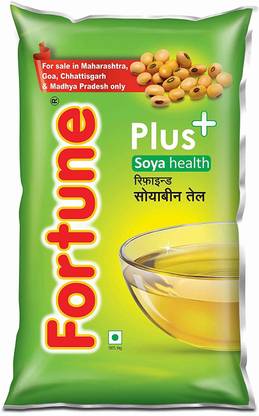 FORTUNE Soya Oil Plus Soyabean Oil Pouch