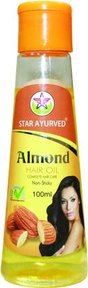 Star Ayurved Star Almond  Hair Oil