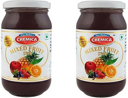 CREMICA Mixed Fruit Jam Pack of 2
