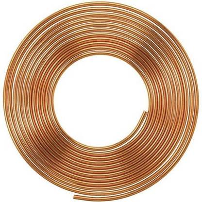 Godrej copper pipe for air conditioner size 1/2 od 12.7mm and id 11.44 mm 50 mm Plumbing Pipe