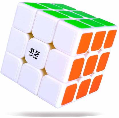 AGAMI QIYI Thunderclap 3x3 High Speed Cube (White Base)