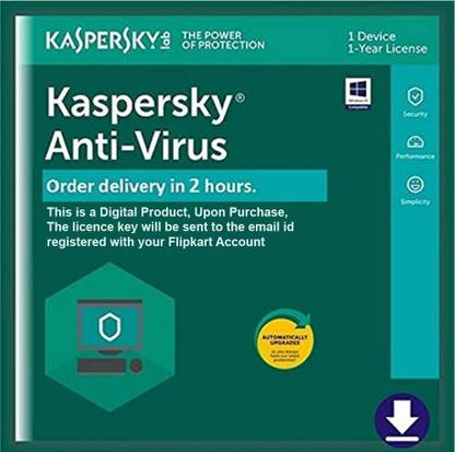 KESPERSKY Anti-virus 1 User 1 Year