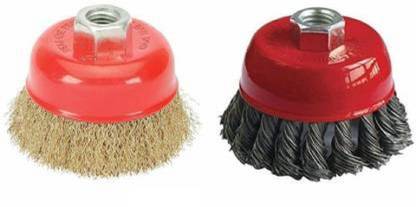 ALPHABET M-10 CUP BRUSH SET ( 4" ANGLE GRINDER ) Wheel Brush