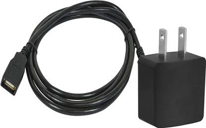 Excelshots 2 A Multi-pin Wall Charger for Camera with Detachable Cable