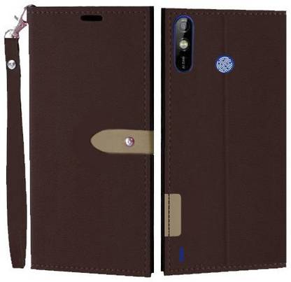 Krofty Wallet Case Cover for Tecno Spark Go Plus