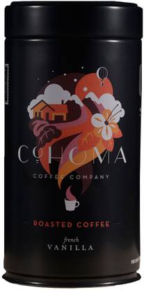 Cohoma Coffee Company Roasted Coffee: French Vanilla (250g) with PureBrew Filter Roast & Ground Coffee