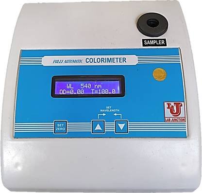 Lab Junction LJ-1318 Colorimeter,Fully Automatic Photo Colorimeter LJ-1318 as per Quality Standards Digital Colorimeter