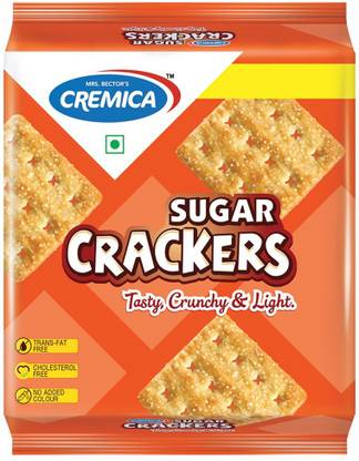 CREMICA Sugar Cracker Biscuit Extra 50g Free Cream Cracker Biscuit