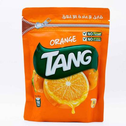 TANG Orange Drink Powder (IMPORTED) Resealable Pouch Energy Drink