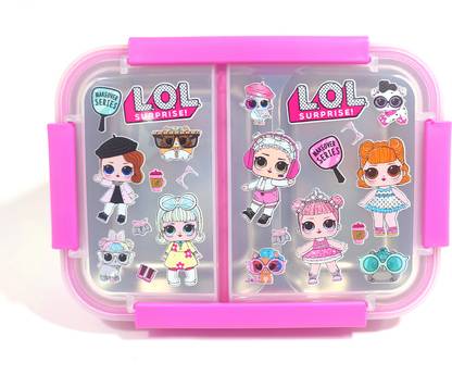 poksi pink lol surprise mcquean lunchbox 2 Containers Lunch Box