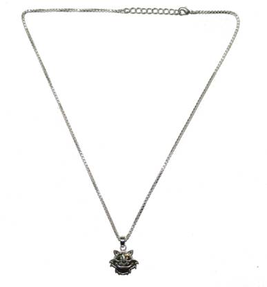 bhanu gems Kids Pendant Tiger Winnie The Pooh Characters Silver Plated with Adjustable Chain Rhodium Brass Pendant Set