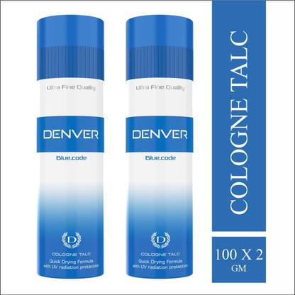 DENVER Blue Code Talc (Pack of 2)