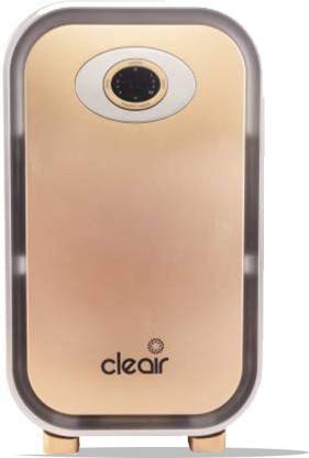 CleAir Plus Mini Air Purifier - 180 Sq.Ft., CADR 134.5 m3/hr - with 4-Level HEPA Filter for Home, Office - Filters 99% PM2.5 (1h), Bacteria (1h) - with Remote & Timer (Gold and Silver) Portable Room Air Purifier