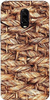 FULLYIDEA Back Cover for OnePlus 6T, nylon rope