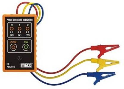 Meco PSI 2016 Phase Sequence Indicator Analog Multimeter