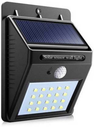 LIGHTSTONE Solar Powered LED Wall Light with PIR Motion Sensor / CDS Night Sensor lamp Outdoor Garden Yard,Home,Path Walkway Security Light Solar Light Set