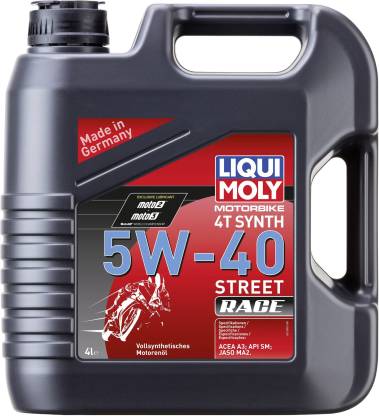 Liqui Moly Motorbike 4T synth 5W40 Street Race Synthetic Blend Engine Oil