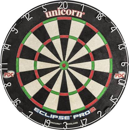 Unicorn Eclipse Pro 2 Bristle Dartboard 60 cm Dart Board