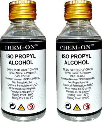 CHEM-ON ISO PROPYL ALCOHOL 99% PURE 200ML for Computers