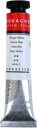 SENNELIER Extra Fine Gouache 21ml S4 Helios Red