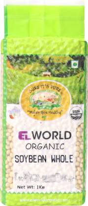 ELWORLD Organic Soya Bean (Whole)