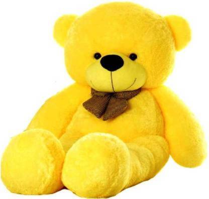 Shiddhi Toys 4 feet cute huggable lovable Faboulous yellow teddy bear  - 48 inch