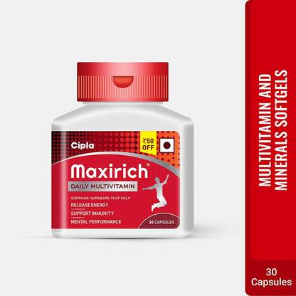 Maxirich Multivitamin & Minerals Softgels