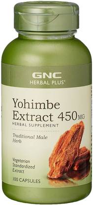 GNC Yohimbe - 100 Capsules
