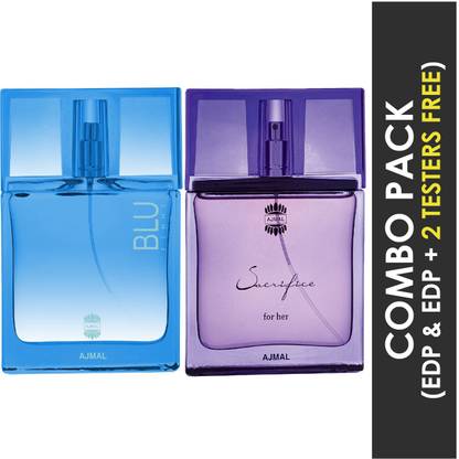Ajmal Blu and Sacrifice for HER EDP Eau de Parfum  -  100 ml