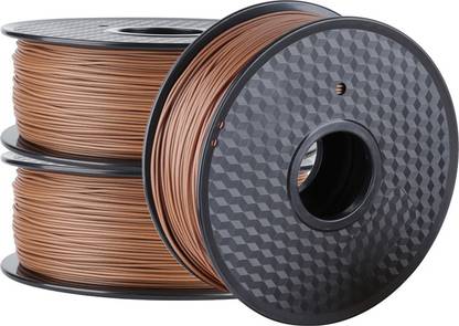 Creality CR PLA Filament Wood for 3D Printer, 1.75mm Printing Material, Dimensional Accuracy +/- 0.02 mm, 1Kg Spool 3D Printer Filament